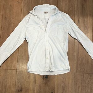 Faherty Women’s Sunwashed Knit Shirt - White